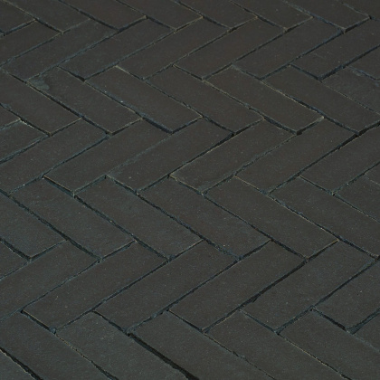 Тротуарный клинкер Nero Wasserstrich DF85 1157704